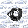 Glass Channel - Rear 61 Chevrolet, Pontiac, Oldsmobile, Buick 62 Chevrolet Bubble Top, Belair 2 Door Hardtop - image 1