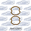 Taillight Gaskets 63 Chevrolet Biscayne Belair Impala - image 1