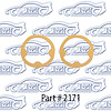 Tail Lens Gaskets 64 Chevrolet Biscayne, Belair, Impala - image 1