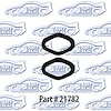 Inner Taillamp Housing Seals 61 Chevrolet Impala, Biscayne, Belair - image 1