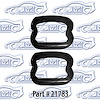 Inner Taillamp Housing Seals 62 Chevrolet Impala, Biscayne, Belair - image 1