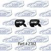 Hood Side Bumpers 65 Chevrolet Biscayne, Impala, Bel Air, Caprice, Chevelle, Malibu, Cadillac, Oldsmobile, Buick, Pontiac - image 1