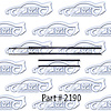 Window Weatherstrip Replacement Style 63-64 Chevrolet Impala Convertible - image 1