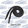 Roofrail Weatherstrip W/ Molded Ends 63-64 Chevrolet Impala, Cadillac, Olds 88, Buick Lesabre, Wildcat, Pontiac 2 Door Hardtop - image 1