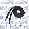 Roofrail Weatherstrip W/ Molded Ends 63-64 Chevrolet Impala, Buick Lesabre, Wildcate, Oldsmobile 88, Pontiac 4 Door Hardtop - image 1