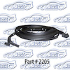 Door Weatherstrip - Front, W/ Clips and Molded Ends 59-60 Chevrolet Buick Oldsmobile Pontiac 4 Door Hardtop - image 1