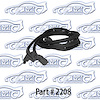 Door Weatherstrip - Rear W/ Clips and Molded Ends 65-66 Buick, Lesabre, Wildcat 4 Door Hardtop - image 1