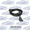 Door Weatherstrip - Rear, W/ Clips and Molded Ends 67-68 Chevrolet Impala, Pontiac Catalina, Bonneville 4 Door Hardtop - image 1