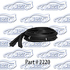 Roofrail Weatherstrip 59-60 Chevrolet Belair, Buick Impala, Lesabre, Invicta 4 Door Hardtop - image 1