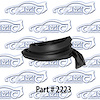 Roofrail Weatherstrip 61-62 Chevrolet Belair, Impala, Buick, Lesabre, Invicta, Oldsmobile 88, Pontiac 4 Door Hardtop - image 1