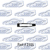 Mirror Gasket 68-69 Chevrolet - image 1