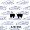 Door Bumpers 65-66 Chevrolet, Pontiac, Oldsmobile, Buick