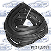 Door Weatherstrip - Rear W/ Clips 77-90 Chevrolet, Cadillac Fleetwood, Pontiac - image 1