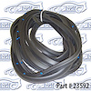 Door Weatherstrip W/ Clips 85-91 Cadillac Coupe Deville - image 1