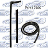 Weatherstrip kit for convertible top W/ Header Seal - image 1