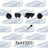 Bumper Kit Includes: Door, Hood, Trunk, Glove Box - image 1