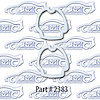 Taillight Lens Gaskets - 6 piece 68 Chevrolet Impala, Caprice, Belair - image 1