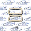 Park Light Lens Gaskets 70 Chevrolet - image 1