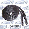 Roofrail Weatherstrip 71-73 Chevrolet Impala, Cadillac, Oldsmobile 88, Pontiac 2 Door Hardtop - image 1
