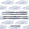 Window Weatherstrip - Original Style W/ Round Bead 63-64 Chevrolet 4 Door Station Wagon - image 1