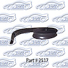Door Glass Run Channel - Upper, Rear 65-72 Chevrolet, Buick, Oldsmobile, Pontiac - image 1