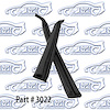 Quarter Window U-Jambs 1967-69 Chevy Camaro, Pontiac Firebird - image 1