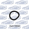 Wiper Motor To Firewall Seal 68-69 Chevrolet II Nova, Chevelle, Camaro, Pontiac Firebird - image 1
