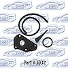 Firewall Cowl Seal Set 69 Chevrolet Camaro, Pontiac Firebird - image 1