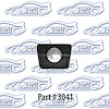 Brake Pedal Pad - Standard, Disc 67-69 Chevrolet Camaro - image 1