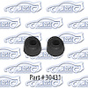 Bumper Kit - Convertible Top 67-69 Chevrolet Camaro, Pontiac Firebird Convertible - image 1