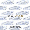 Headlight, Bushing Kit 68-69 Chevrolet Camaro RS - image 1