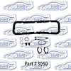 Paint Gasket Kit 67 Chevrolet Camaro - image 1