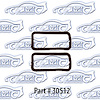 Front Side Marker Gaskets 78-81 Chevrolet Camaro, Pontiac Firebird