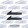 Front Door Glass Seals 82-92 Chevrolet Camaro, Pontiac Firebird, 2 Door Coupe - image 1