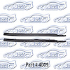 Pillar Post Seal 62-63 Chevrolet II, Nova Convertible - image 1