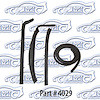 Weatherstrip kit for convertible top 62-63 Chevy II Nova - image 1