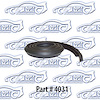 Roofrail Weatherstrip W/ Molded Ends 65 Chevrolet II Nova - image 1