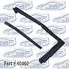 Vent Window Weatherstrip 68-72 Chevrolet Nova - image 1