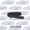 Vent Window Division Bar Channel 68-72 Nova Chevrolet II - image 1