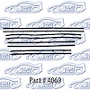 Window Weatherstrip Replacement Style 62-65 Chevrolet II Nova - image 1