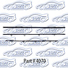 Window Weatherstrip Replacement Style 62-65 Chevrolet II Nova - image 1