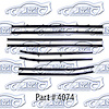 Window Weatherstrip Replacement Style 68-72 Chevrolet II Nova - image 1
