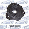 Door Weatherstrip - Rear W/ Clips 68-74 Chevrolet II Nova 73-74 Buick Apollo - image 1
