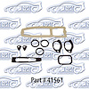 Paint Gasket Set 66-67 Chevrolet II Nova - image 1
