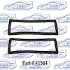 Taillight Bezel Seals 68-69 Chevrolet II Nova - image 1