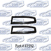 Taillight Bezel Seals 70-72 Chevrolet II Nova - image 1