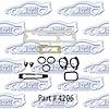 Paint Gasket Set 68-69 Chevrolet II Nova - image 1