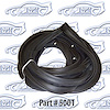 Door Weatherstrip - Front W/ Clips 64-67 Chevrolet Chevelle, Pontiac Lemans, Oldsmobile Cutlass 4 Door Sedan Wagon - image 1