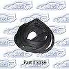 Door Weatherstrip - Rear W/ Clips 78-87 Chevrolet Malibu, Buick Regal, Oldsmobile Cutlass, Pontiac Lemans - image 1