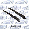 Pillar Post Weatherstrip W/ Molded Ends 64-65 Chevrolet Chevelle, Pontiac Gto, Buick Skylark, Oldsmobile Cutlass - image 1
